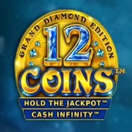 12 Coins Grand Diamond Edition slot visual from Wazdan available on roulettinoo.ca