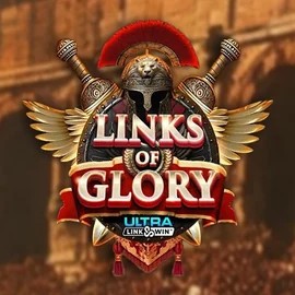 Official Slots logo: Links of Glory by Slingshot Studios at Roulettino Casino