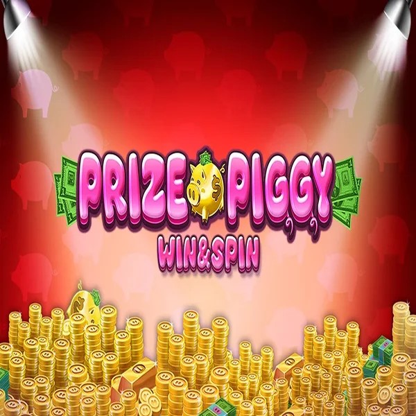 Prize Piggy Win & Spin slot visual from Inspired Gaming available on roulettinoo.ca