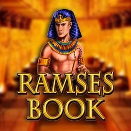 Official Slots logo: Ramses Book by Gamomat at Roulettino Casino