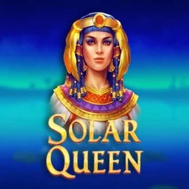 Solar Queen slot logo by Playson at Roulettino Casino