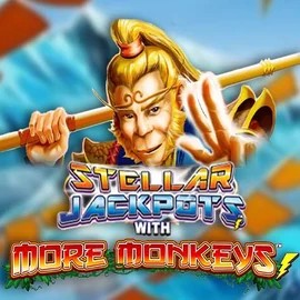 Play Stellar Jackpots with More Monkeys slot by Lightning Box Game on roulettinoo.ca